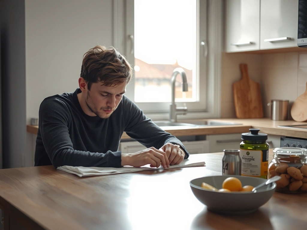 Före: Trött och stillasittande